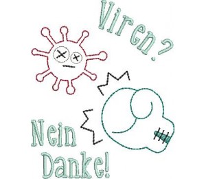 Stickdatei - Viren? Nein Danke!